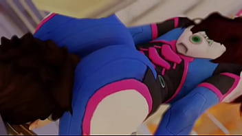 Overwatch grinds ass on tracer's face p2