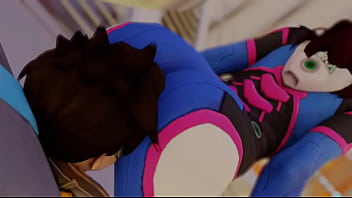 Overwatch grinds ass on tracer's face p2
