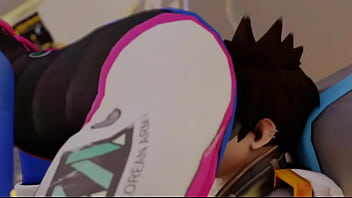Overwatch grinds ass on tracer's face p2