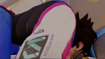 Overwatch grinds ass on tracer's face p2