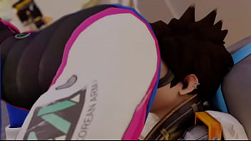 Overwatch grinds ass on tracer's face p2