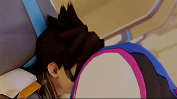 Overwatch grinds ass on tracer's face p2