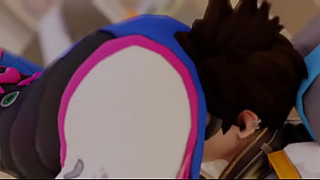 Overwatch grinds ass on tracer's face p2