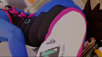 Overwatch grinds ass on tracer's face p2