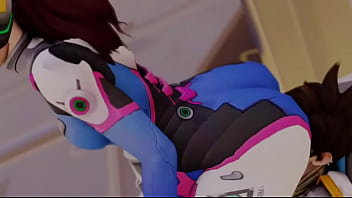 Overwatch grinds ass on tracer's face p2