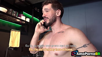 Minha madrasta veio trazer compras aqui em casa