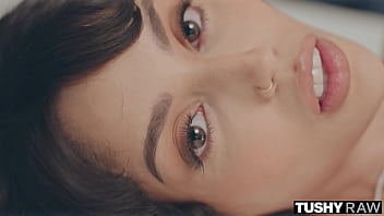 Pretty and petite in pink lingerie vanessa isn't into going out tonight but she's turning on the bedroom eyes why not stay in together and experiment