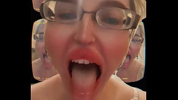 I can not close my mouth from hardly deep yawning