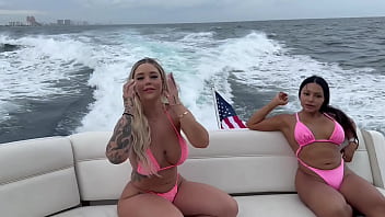 Kali roses and brandyslicious get fucked by teddy tarantino on a yacht