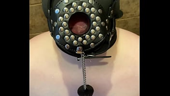Chubby Gothic Whore Takes Her Daddys’ Fat Cock And Drinks His Piss Whilst Tied Up And Blindfolded thumbnail