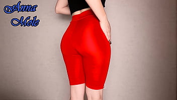 Pawg in shorts and leggings for yoga twirls her big elastic ass right in front of your nose video selection