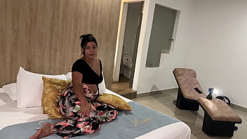 I wait for my step nephew very hot after the fight with my husband