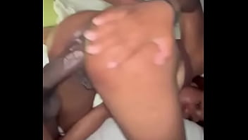 Str8rich told me to pull up in the telly while he in my belly backshot action