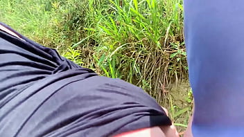 Anal insemination on the side of the road Anal insemination on the side of the road