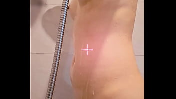 Skin and sensual curves teased beneath the shimmering water