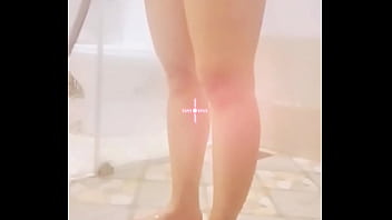 Skin and sensual curves teased beneath the shimmering water