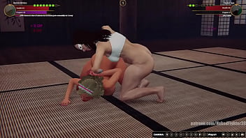 Bambi vs taylor nf3d lesbian sexual combat dojo battle
