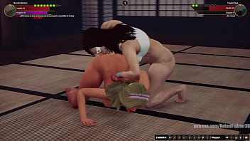 Bambi vs taylor nf3d lesbian sexual combat dojo battle