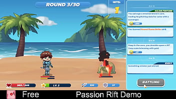 Passion rift free steam demo game side scroller idler roguelite auto battler pve game