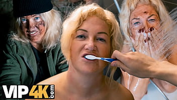 Mature4k sex with a hobo woman hot sex with blue pearl