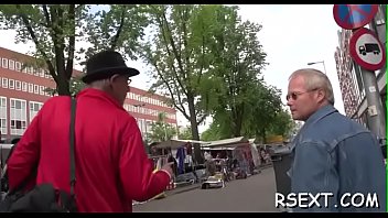 Lustful old boy goes amsterdam