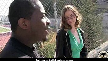 Hardcore interracial pussy fuck 12