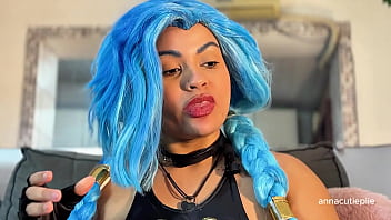 Jinx Cosplay Eating Mcdonald’s With Burps And Belly Noises thumbnail