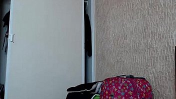 Teen on christmas shows her tits