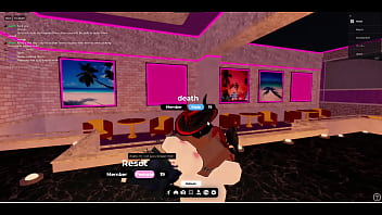 Virgin girl gets pumped in a roblox condo