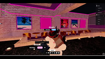 Virgin girl gets pumped in a roblox condo