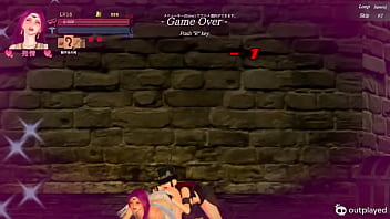 Guilty hell 2 female kisses and licking airi around