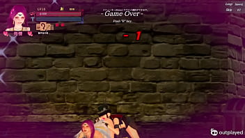 Guilty hell 2 female kisses and licking airi around