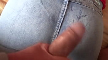 Stepbrother fucks me hard with his big cock in my ass and i get big cumshots