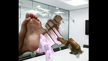 Indian girl feet lickable soles view