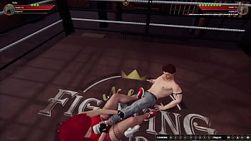 Ruby vs gigi {nf3d video game fighting rough sex}