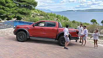 Poolside exploration chapter 1 bi bffs shalina devine and olivia del rio share a strap on gp3287