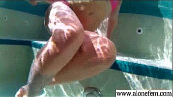 Amateur hot girl insert in holes all kind of toys clip 36