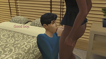 Sims College Boy Gets Fucked By Landlady thumbnail