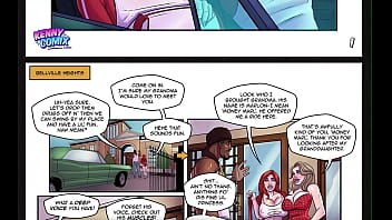 Witch in hood for hunting