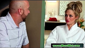 Nuru massage with nuru gel and wet blowjob video 09