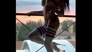 Dancing at the window Dancing at the window