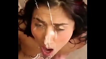Cumshot face