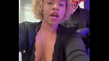 Thick ebony baddie with a huge ass twerking sumn vicious