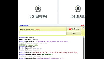 Chat chica mostrando tetas