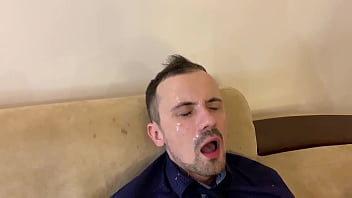 Reckless perverted s humiliate teacher by spitting all over his face double spit femdom