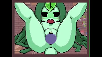 Pixel girl gets her uterus flooded with semen #7