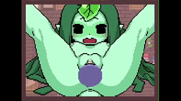 Pixel girl gets her uterus flooded with semen #7