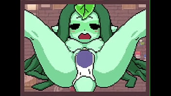 Pixel girl gets her uterus flooded with semen #7