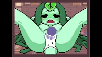 Pixel girl gets her uterus flooded with semen #7