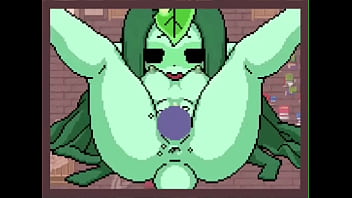 Pixel girl gets her uterus flooded with semen #7